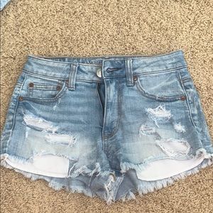 American eagle jean shorts